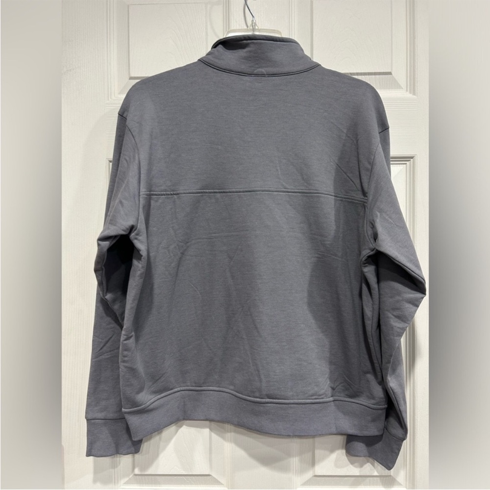 Patagonia Women's Medium Ahnya 1/4 Zip Pullover Noble Grey Jacket NWT - Picture 3 of 7